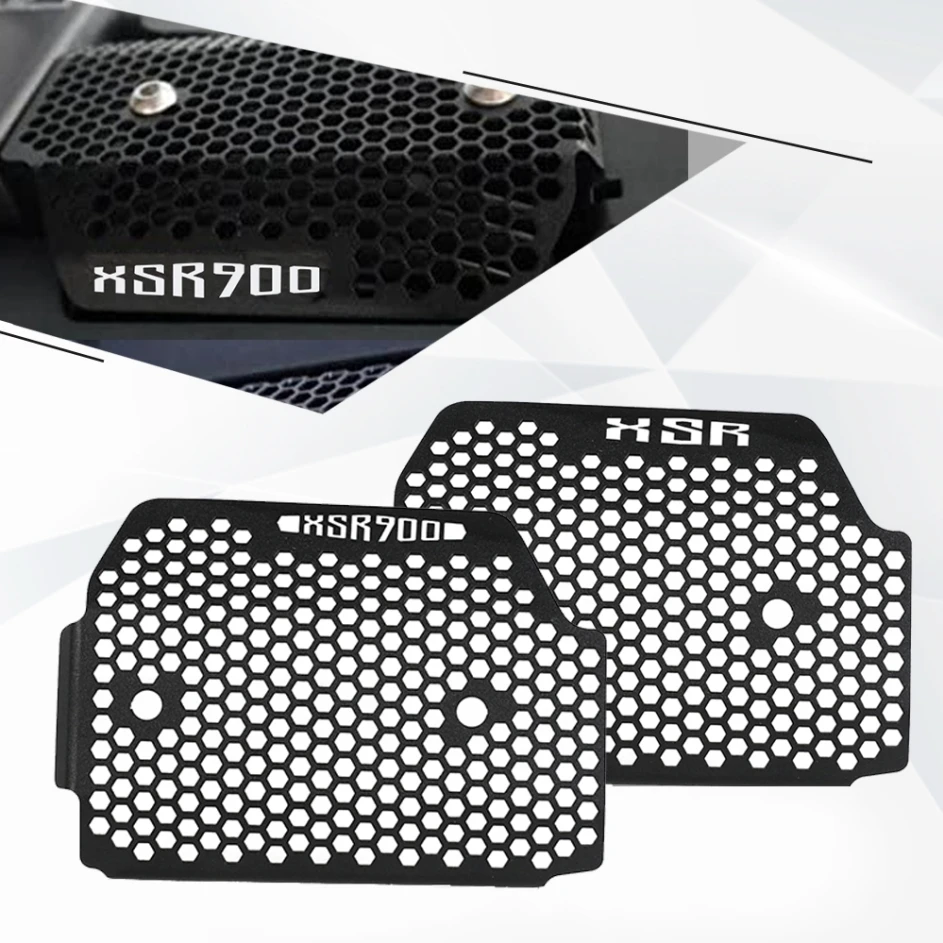 

XSR900 Motorcycle Rectifier Cover Radiator Grille Guard Protector Cover For YAMAHA XSR 900 2016 - 2021 2019 2020 Rectifier Guard