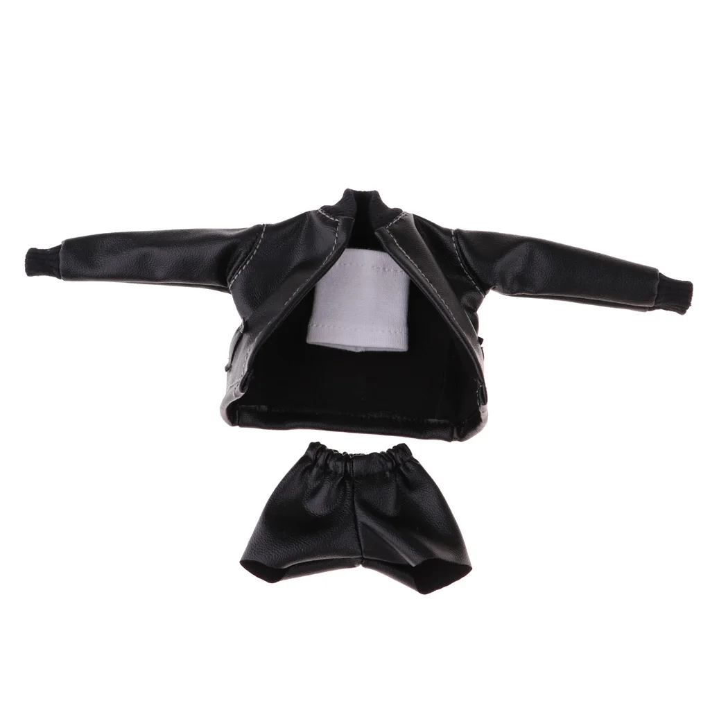 Стильная черная куртка шорты брюки белый жилет для Blythe Licca куклы аксессуары