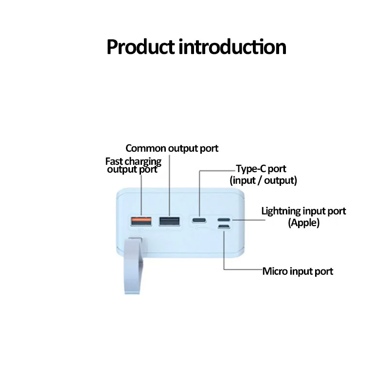 QC Quick Charge Battery Charger Box Power Bank Holder Case Dual USB LCD Display Support Quick & Wireless Charger 16*18650