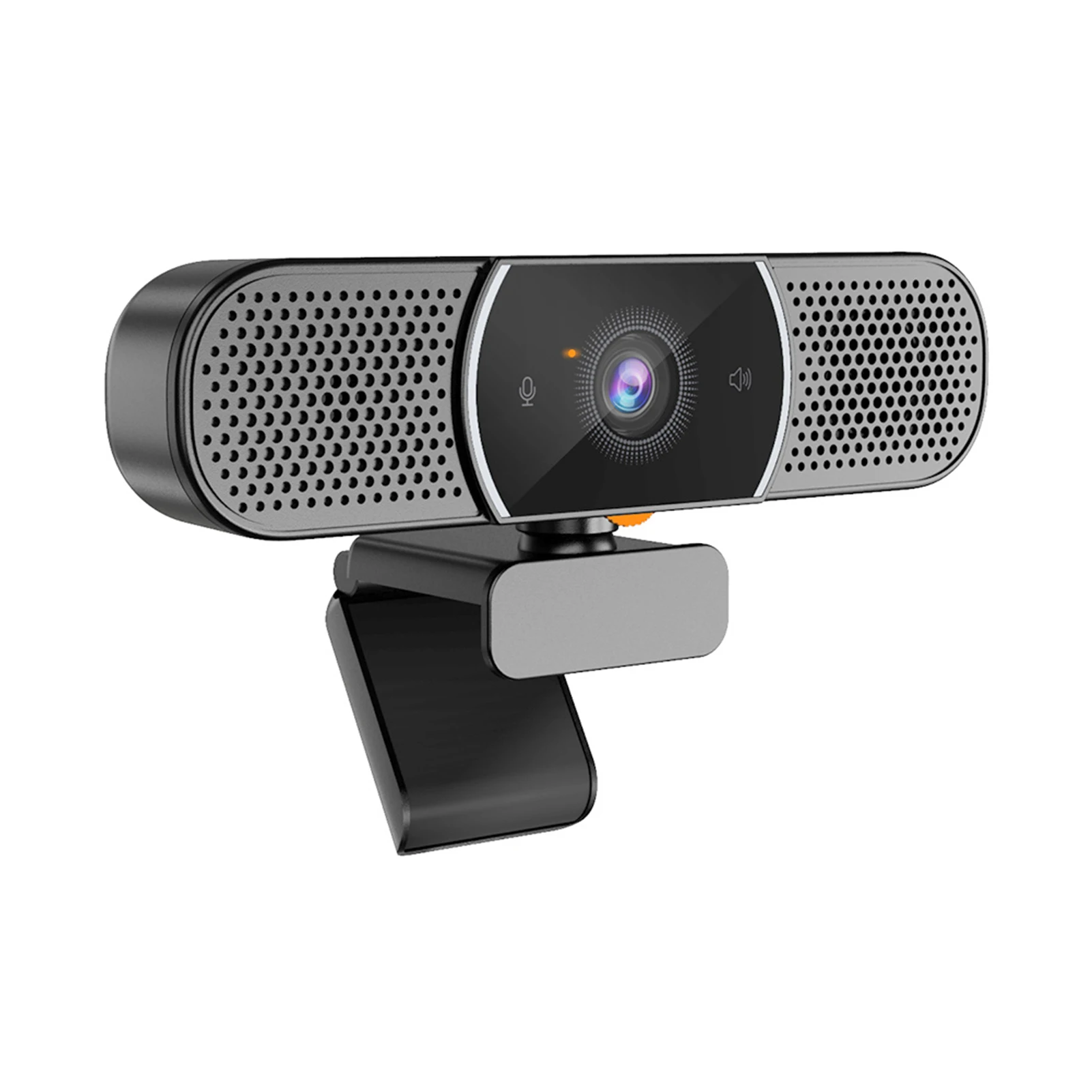 

Mini 3-in-1 Webcam with Speaker & Microphone & Privacy Cover 1080P Camera Desktop USB Plug & Play Video Conference Camera