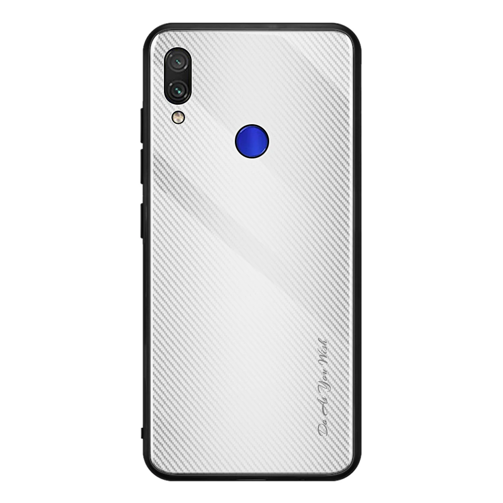 06 Для Xiaomi Redmi Note 7 Чехол чехол из закаленного стекла для телефона для Xiaomi Redmi Note 5 6 7 Pro 7A K20 Pro градиентные полосы задняя крышка - Цвет: 06