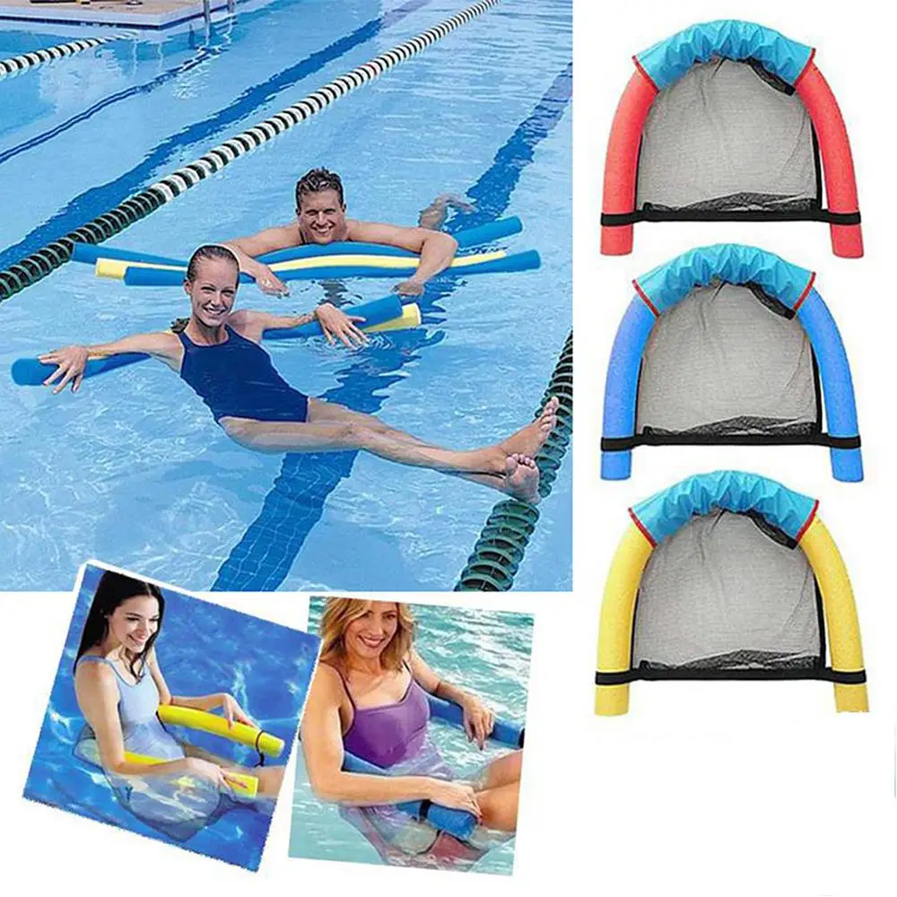 

Water hammock recliner inflatable floating Swimming Mattress sea swimming ring Pool Party Toy lounge bed for swimming