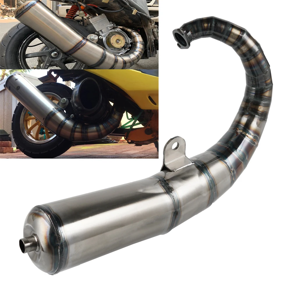 

Perfomance Scooter Exhaust Pipe 90-125cc Racing Muffler For Honda DIO AF18 AF25 Racing For Honda DIO AF18 AF25