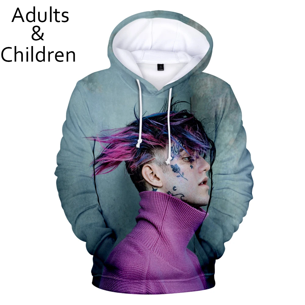 Толстовка с капюшоном Lil peep 3D для мужчин и женщин модные детские худи лидер продаж