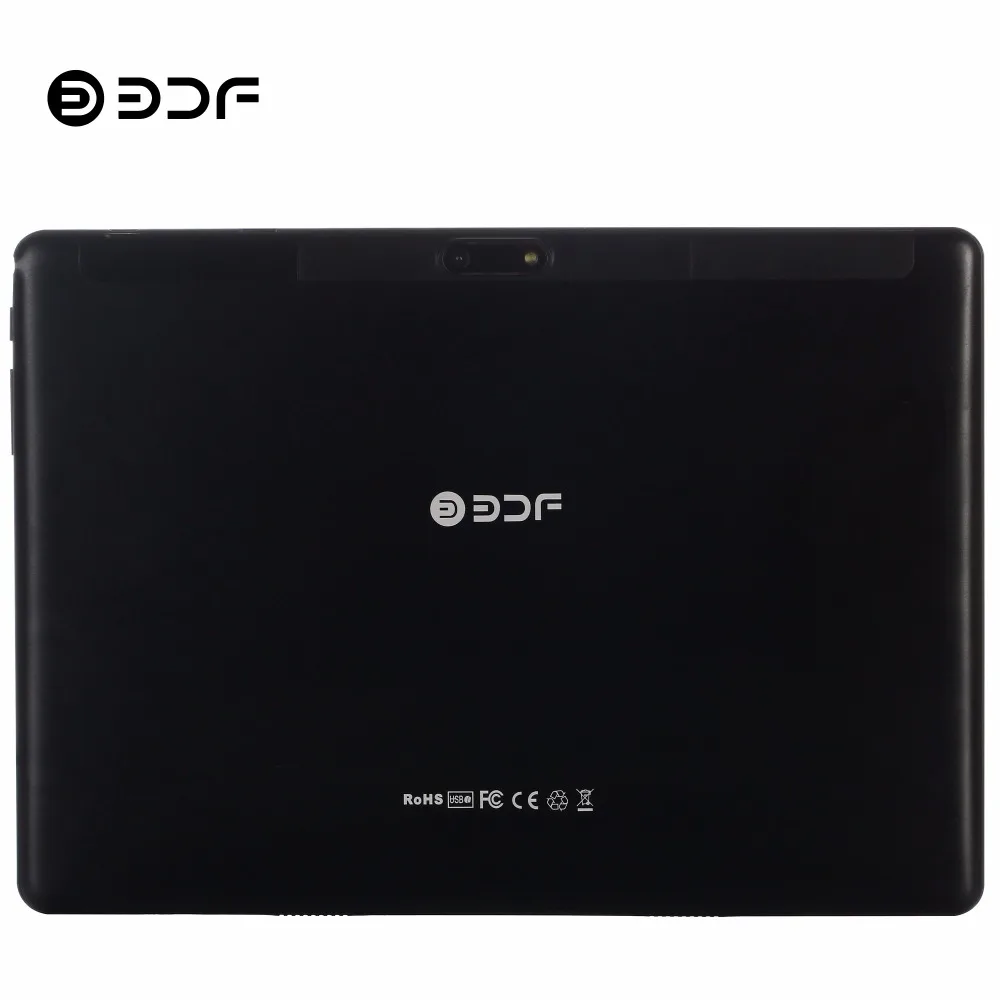 BDF 10 дюймов Android 9,0 планшетный ПК две sim-карты 4G Телефонный звонок планшет десять ядер 8 ГБ/128 Гб WiFi Bluetooth 10,1 МП Android планшет