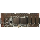 Материнская плата BTC X79 с двойным процессором, материнская плата DDR3 Pci-e 3,0 16X с поддержкой 9x3060 GPU, материнская плата для майнинга BTC