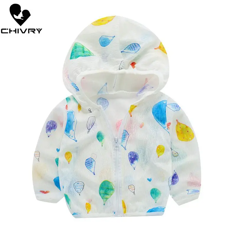 Куртка Солнцезащитная детская с капюшоном тонкая на лето и осень 2019 | Детская