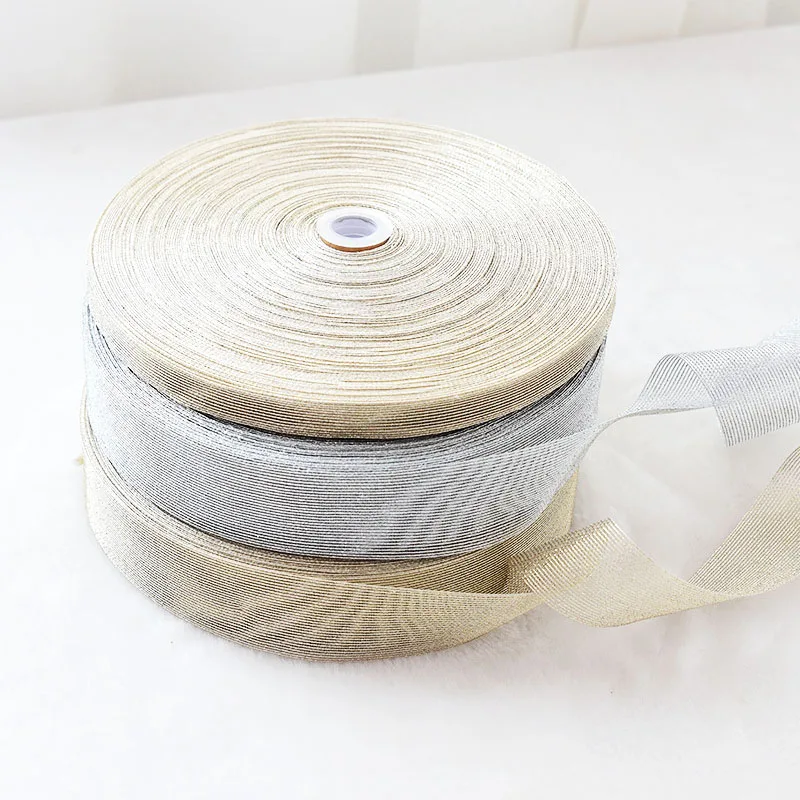 2 ярда 15/38 мм материал одежды Снежная пряжа Блестящая Атласная блестящая ткань