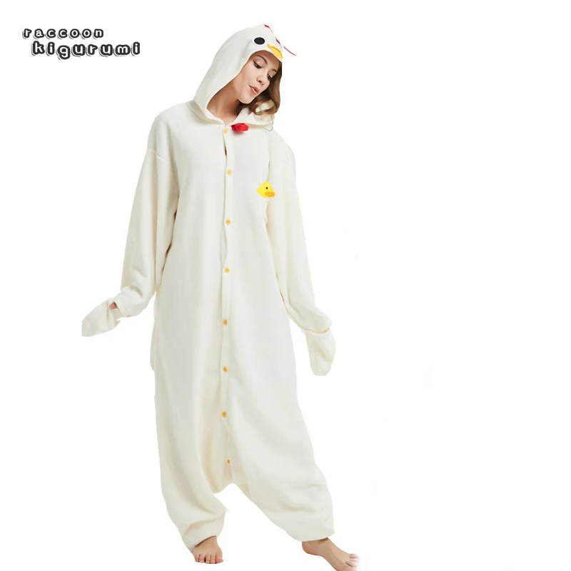 Женская пижама в виде животных для косплея белая петуха Единорога мальчиков и