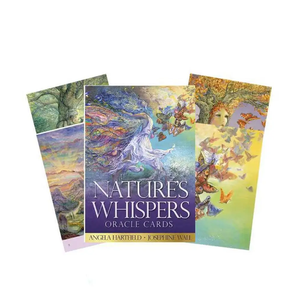 Оригинальный шепот Nature's Whispers карты с полным английским языком Таро игра