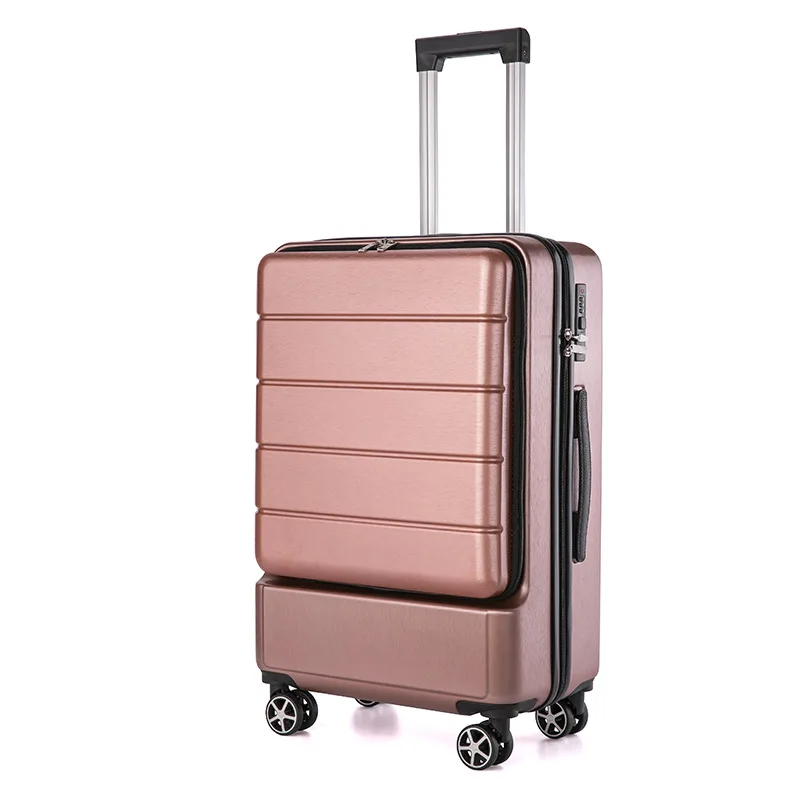 

Factory Direct Sales of New 18-Inch Luggage Zipper Boarding Bag Caster Travel Trolley Travel Lugguge Password Suitcase