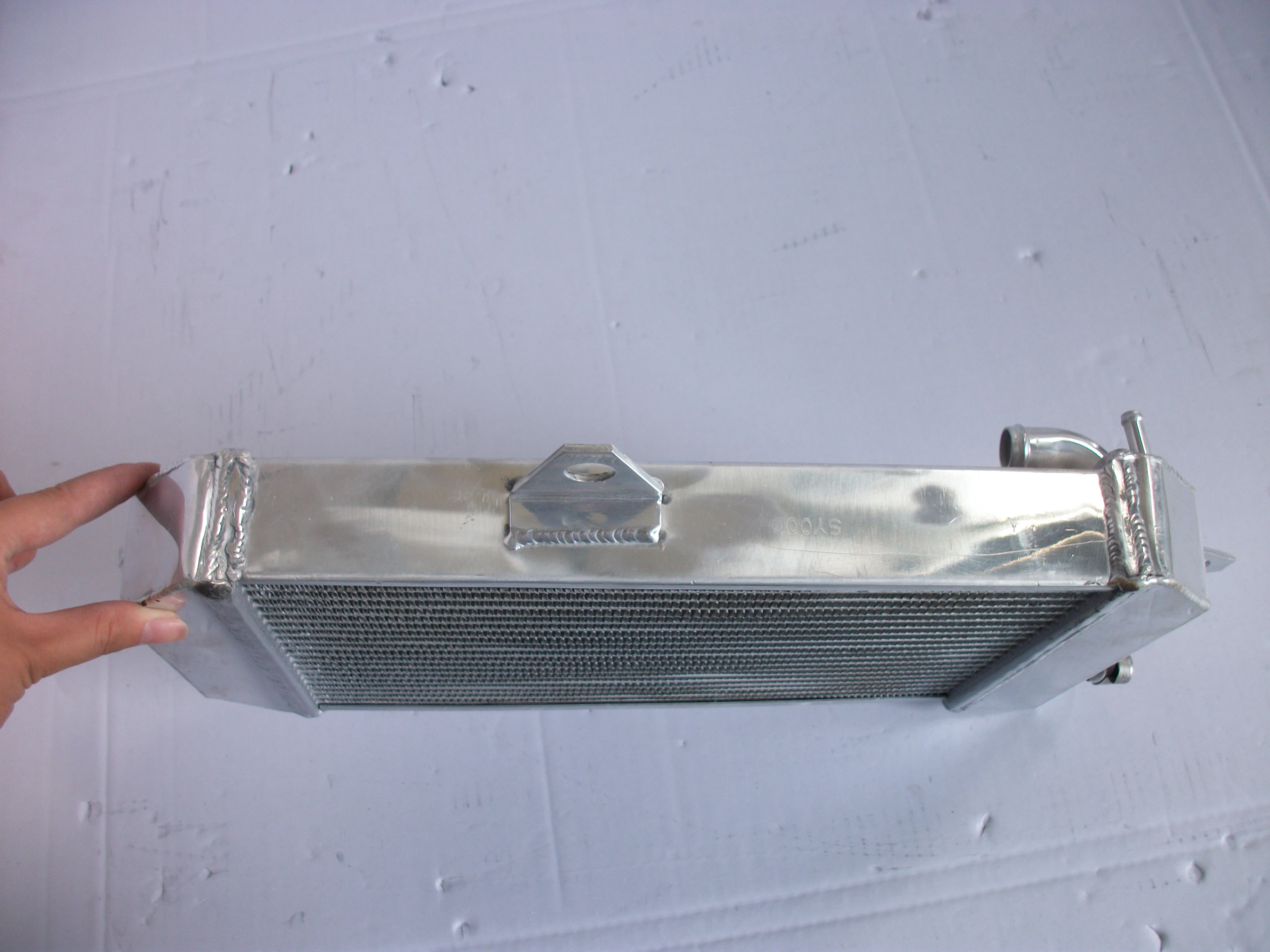 3-рядный алюминиевый радиатор для YAMAHA Banshee YFZ350 ATV + шланг