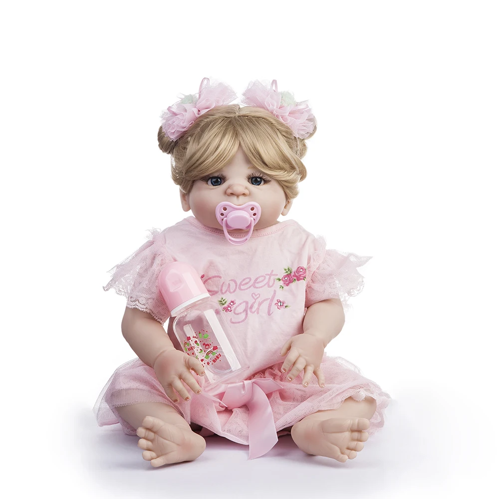 Feelwind Реалистичная полностью виниловая кукла для новорожденных настоящая
