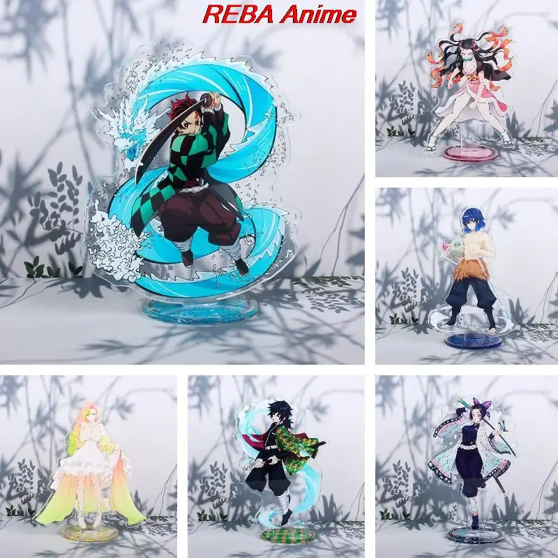 

Anime Figure Genshin Impact Zhongli Diluc Venti Klee Keqing Qiqi Acrylic Stand Model Plate Desk Decor Standing Sign Fans Gifts