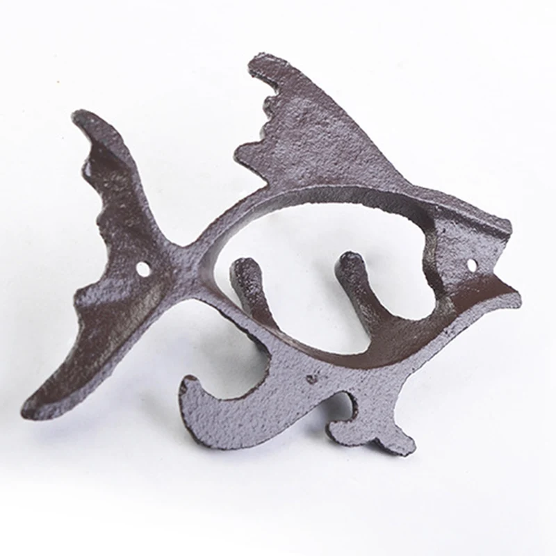 Стеллаж для крючков в рустикальном стиле креативный держатель с сильным