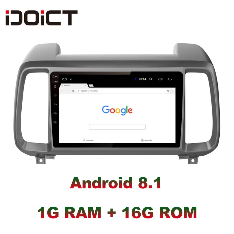IDOICT Android 8.1 Car DVD Player GPS Navigation Multimedia For Hyundai ix35 Radio 2018 car stereo | Автомобили и мотоциклы
