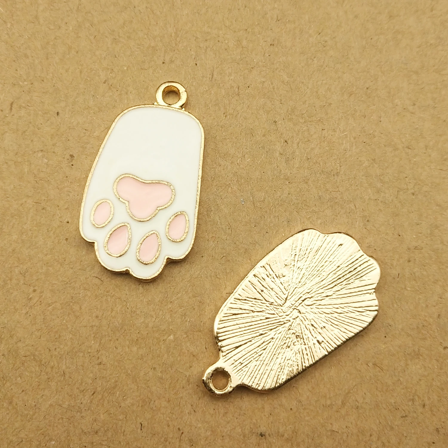 

10pcs 16x29mm enamel claw charm for jewelry making fashion charm earring pendant bracelet and necklace charms