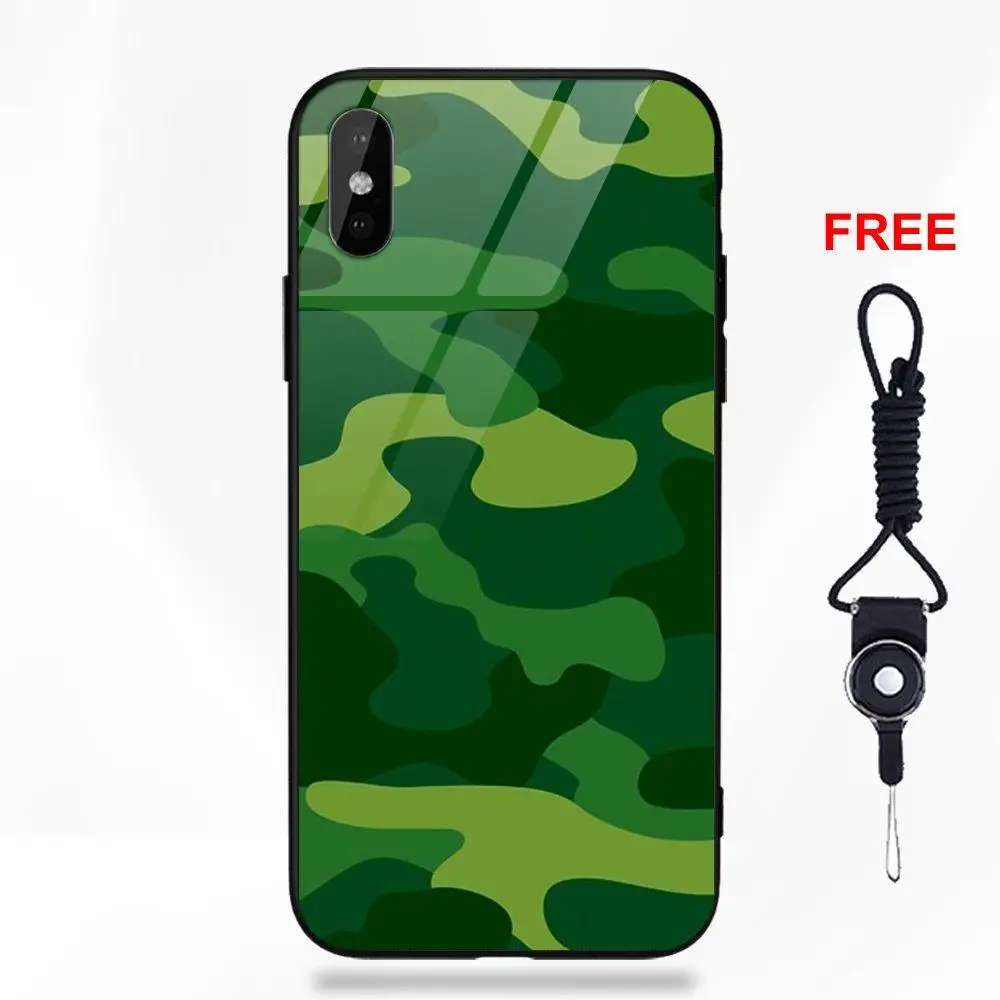 Для Apple iPhone 5 5C 5S SE 6 6S 7 8 Plus X XS Max XR мягкая рамка из ТПУ + Чехлы закаленного стекла