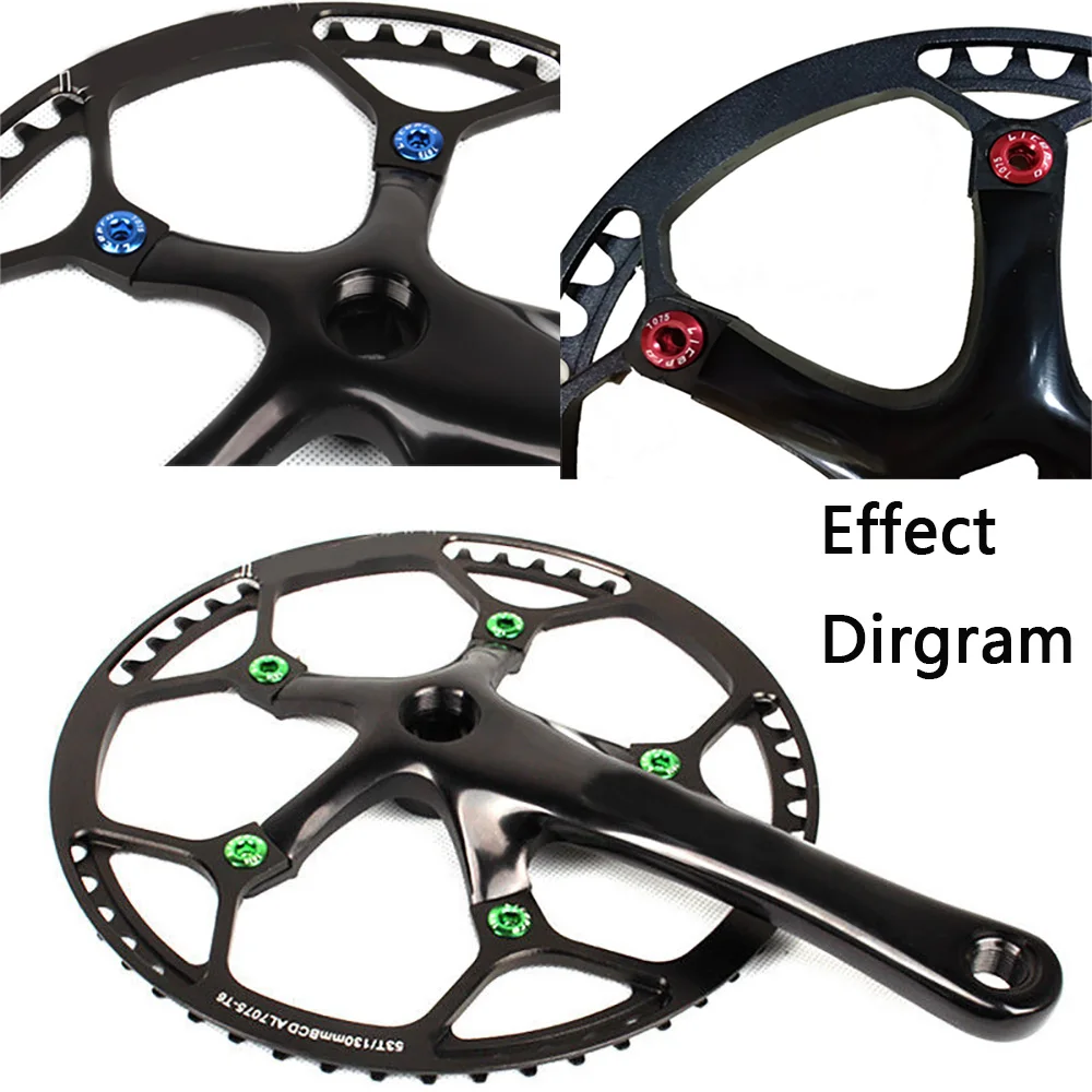 Болты Litepro для горных велосипедов звездочки