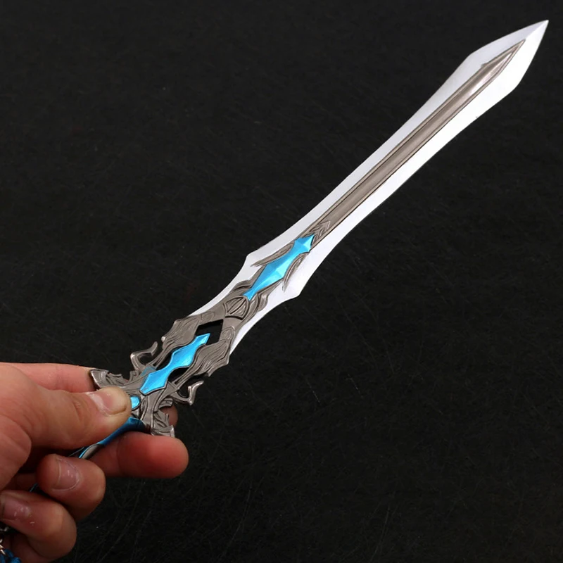 alloy sword toy 30cm seven kills sword weapon model full metal crafts ornaments cosplay animation game peripherals toys free global shipping