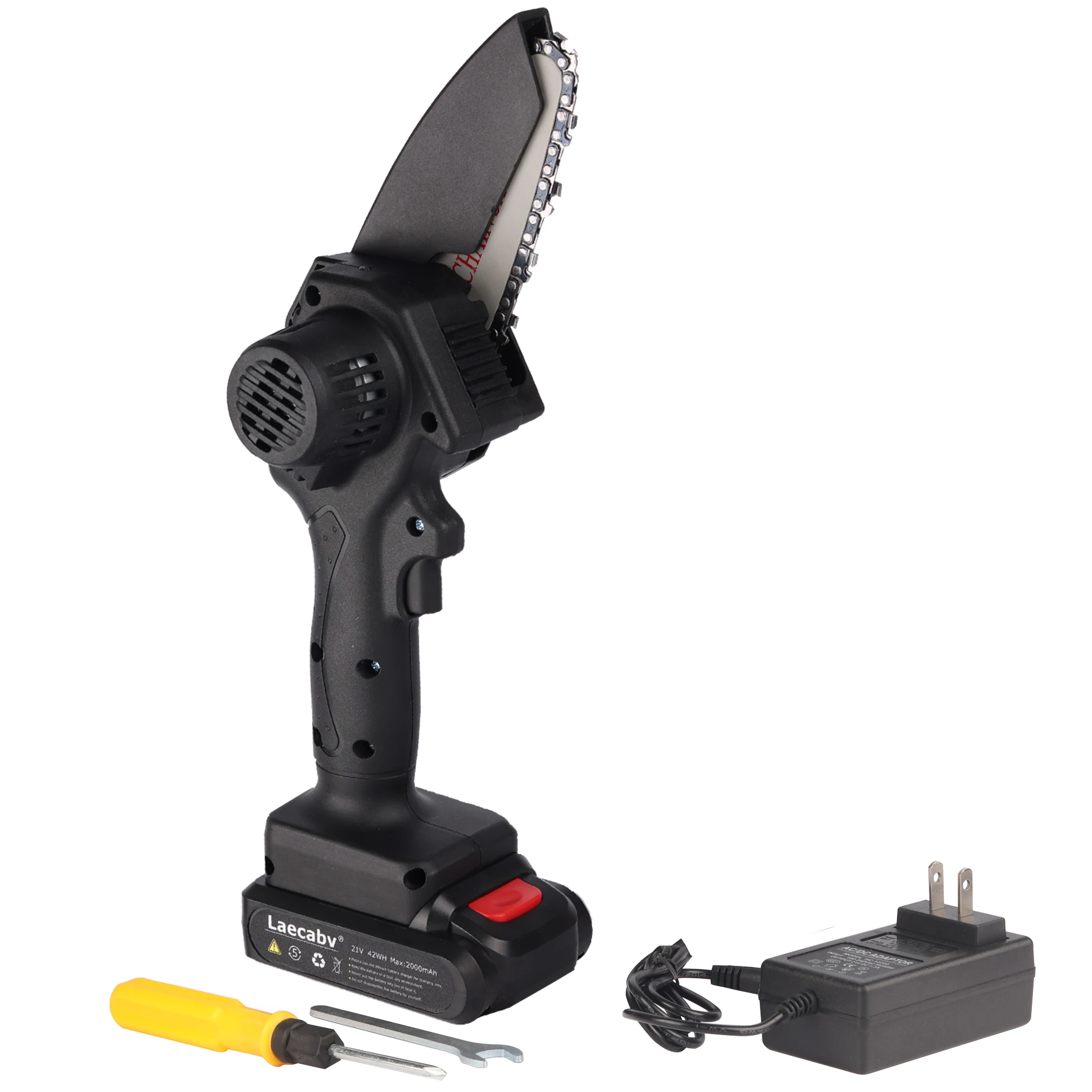 Электрическая цепная пила перезаряжаемая портативная электрическая для одной