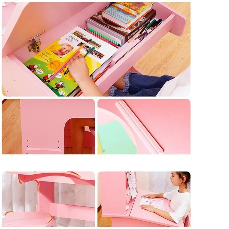 

Pour Kindertisch Scrivania Tavolino Bambini Children And Chair Y Silla Adjustable Mesa Infantil Enfant For Study Kids Table