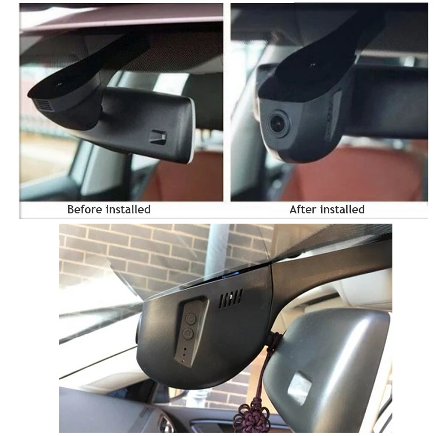 Автомобильный видеорегистратор Wifi камера для Volkswagen Passat /Golf 7 Sportsvan / CC низкая