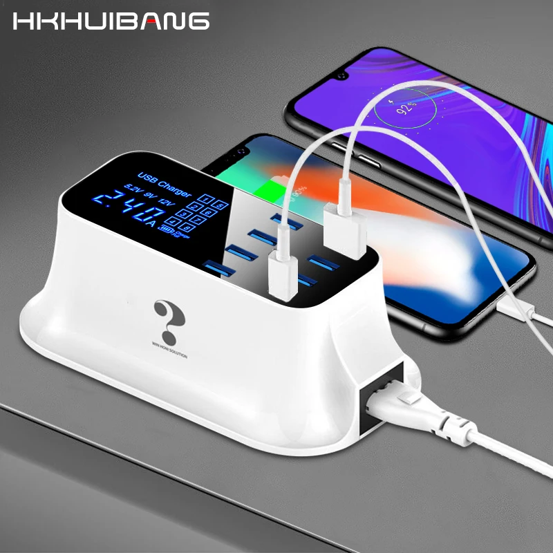 HKHUIBANG Usb зарядное устройство Pd КК 4 0 3 Для IPhone 11 8 X XS /Xiaomi /Samsung S10 телефон зарядная