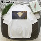 Забавные топы, женская футболка в стиле аниме, футболка в стиле Харадзюку, уличная одежда, забавная футболка Go To Hell, летние топы в Корейском стиле