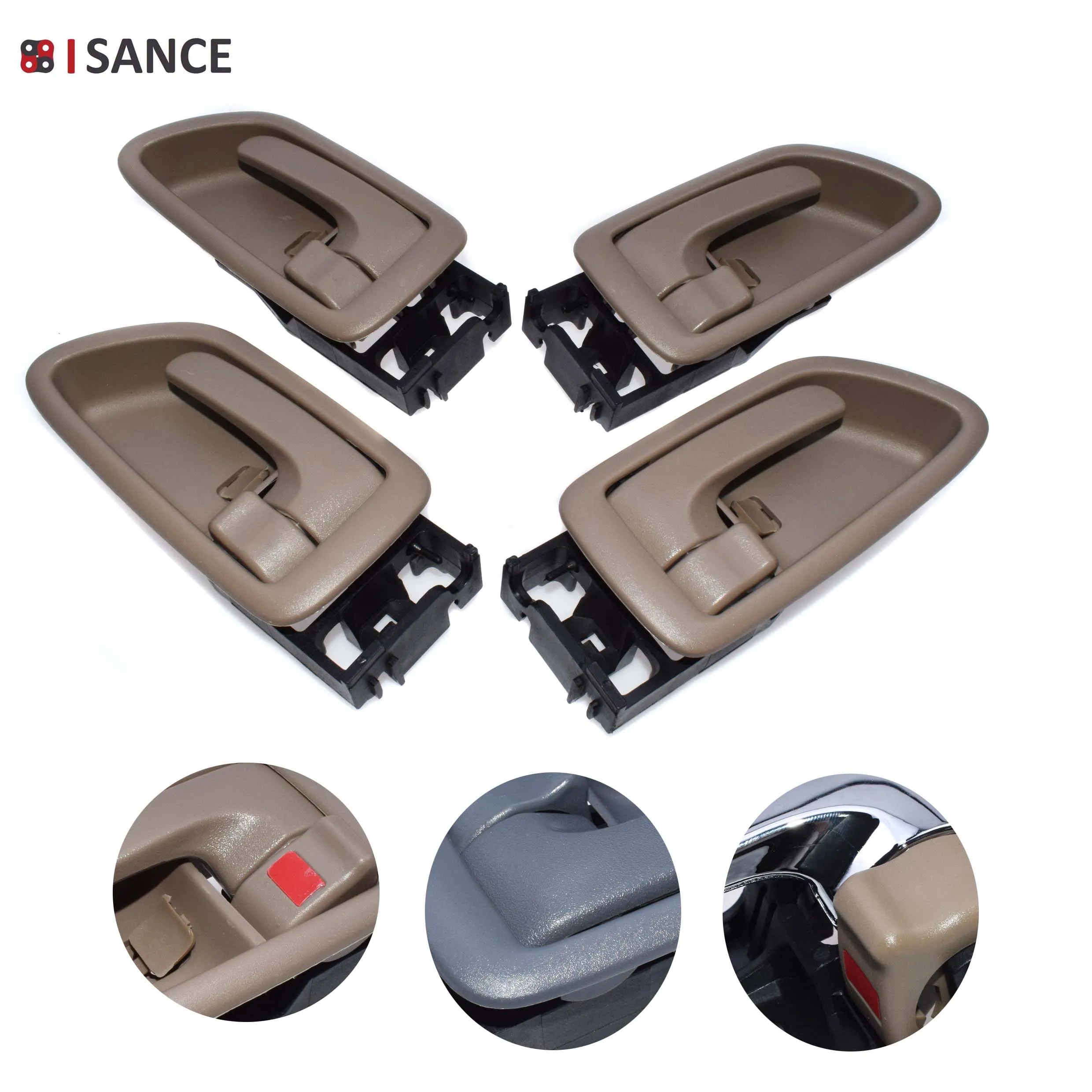 ISANCE внутренняя дверная ручка Передняя Задняя Левая Правая комплект 69206-0C030 69205-0C030