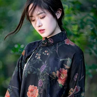 2022 oriental floral print qipao elegant chinese half sleeve qipao dress traditional cheongsam dress elegant party dress qipao
