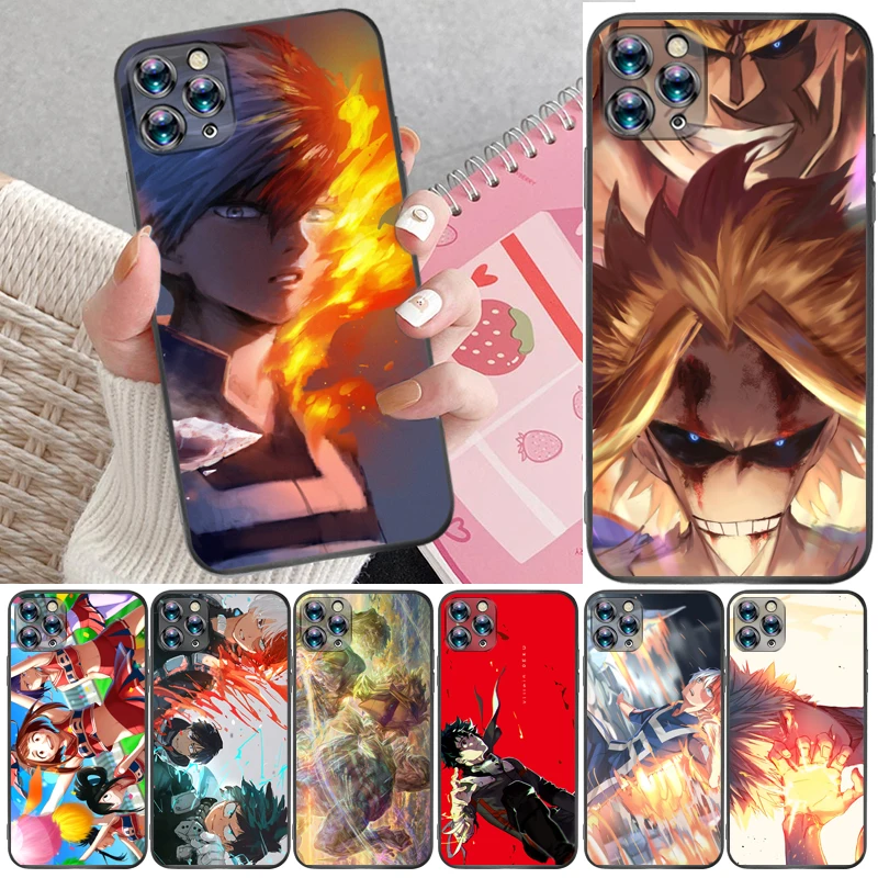 

My Hero Academia Dabi Shigaraki Tomura Boku Todoroki Shouto Bakugou Katsuki Phone Case For iPhone 6 6S Plus 7 8 Carcasa Funda