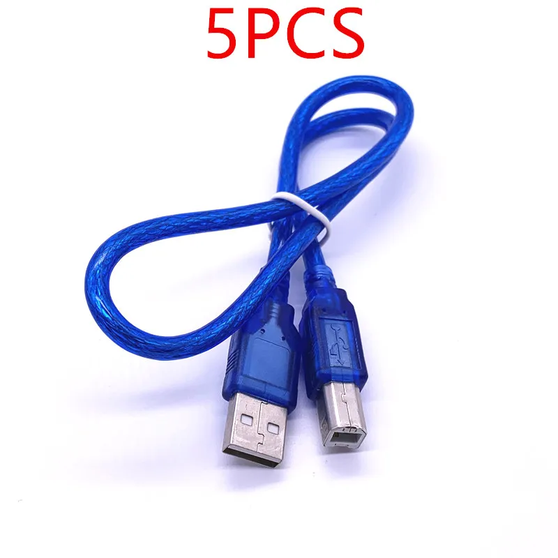 5 шт. Удлинительный кабель для принтера USB 2 0|Кабели передачи данных| |