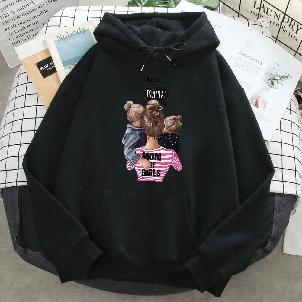 

Mom Of Girls Print Sweatshirt Mens Hooded Vintage Fleece Sweatshirt Harajuku Vintage Sweatshirts High Quality Manga Men Hoodie