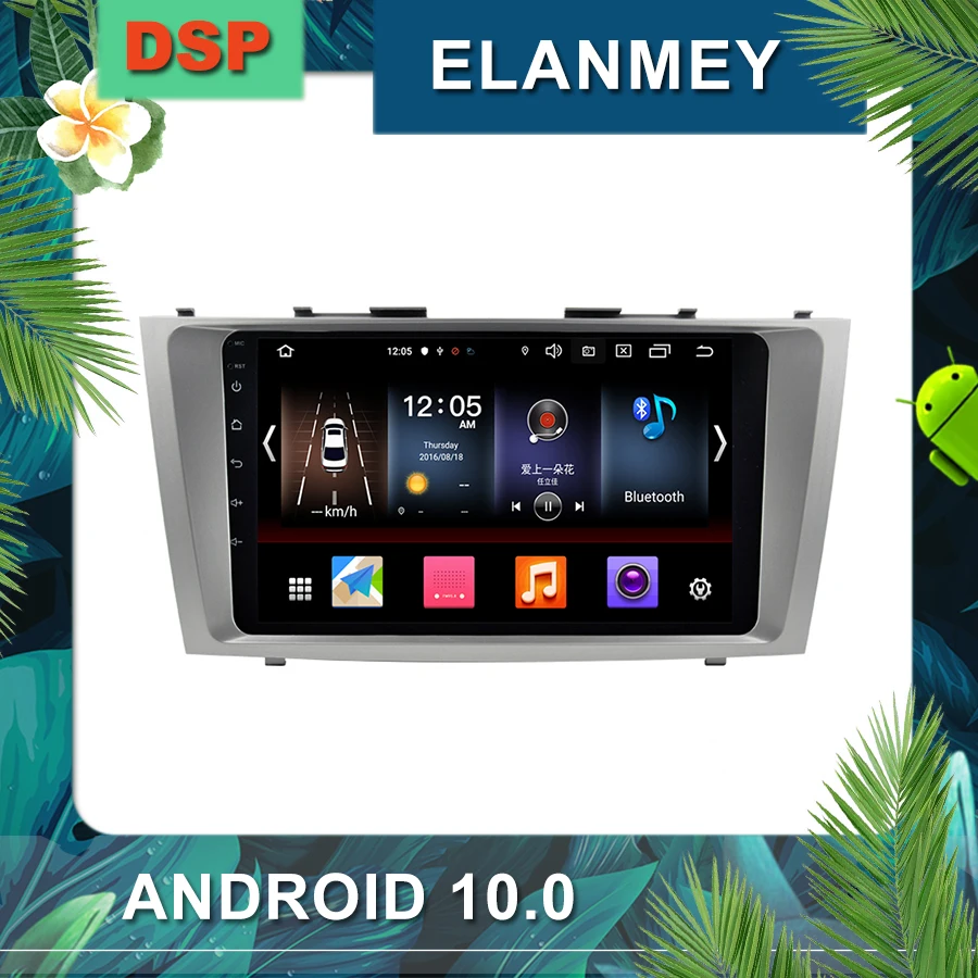 Автомагнитола на Android 10 0 для Toyota Camry 2007 2008 2011 мультимедийная навигация стерео с DSP