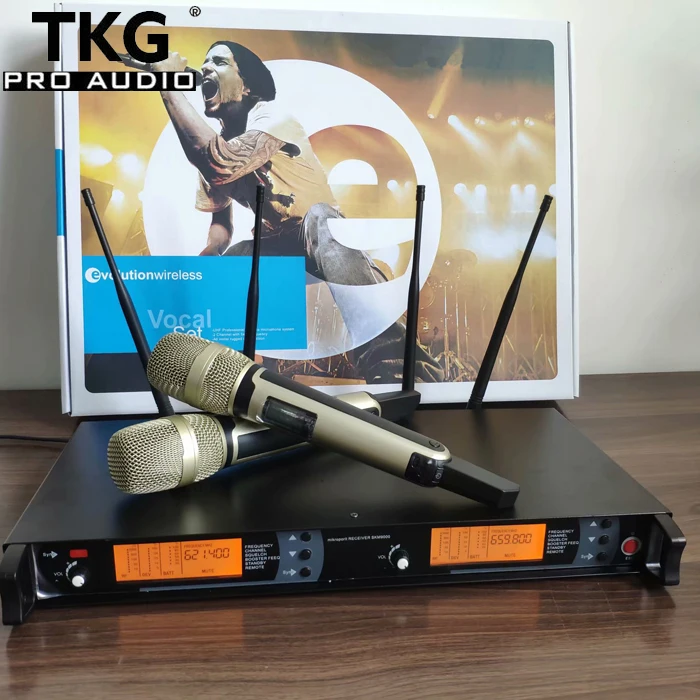 615-675 МГц KTV Караоке сценические микрофоны skm9000 handhold гарнитура петличный микрофон двойной профессиональный беспроводной микрофон