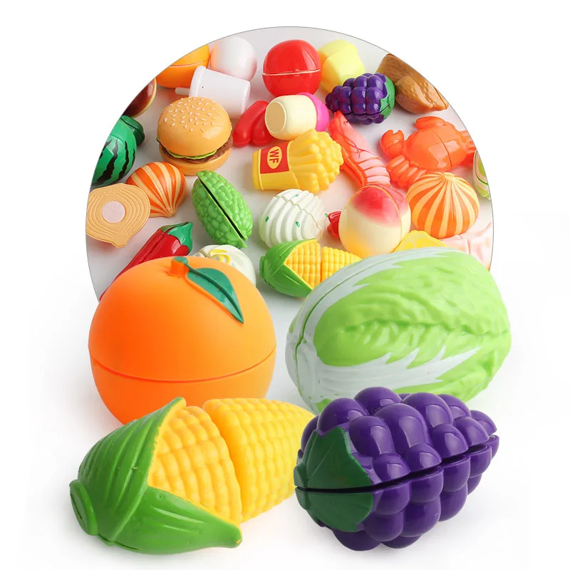 Детский игровой домик игрушка для фруктов и овощей бургер завтрака морепродукты
