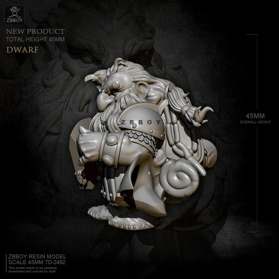 Смоляные модели 45 мм самосборка