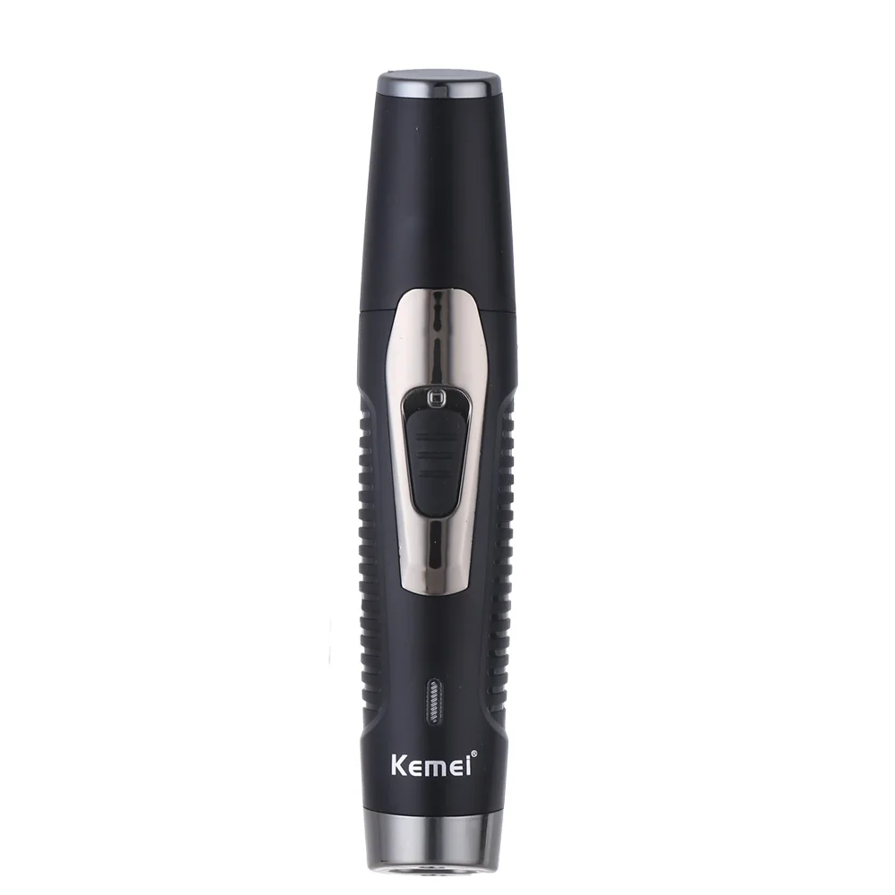 Электрический бритвенный триммер Kemei 2 в 1 для носа и ушей бритва стрижки бороды