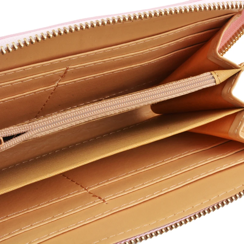 Женский Длинный кошелек с милым бантом портативный клатч новинка 2020 для телефона