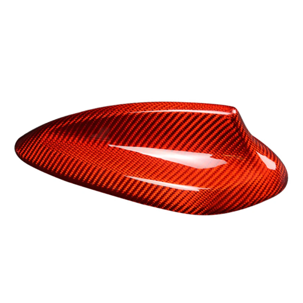 Красная антенна из углеродного волокна с плавником акулы для BMW 1 2 3 5 6 серии X1 X2 X3 X4