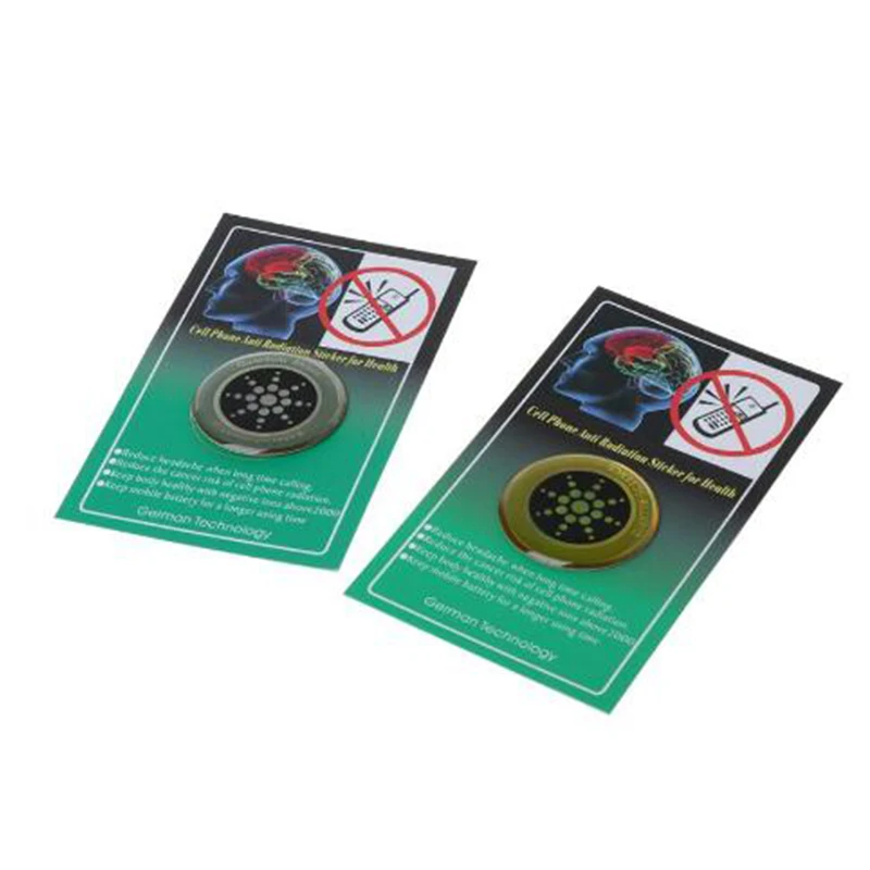 DHL1000pcs EMF EMR защитная наклейка анти радиационный щит Квантовый для смартфона