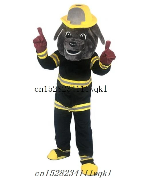 Одежда с изображением темно серый пожаротушения собака маскарадный костюм для