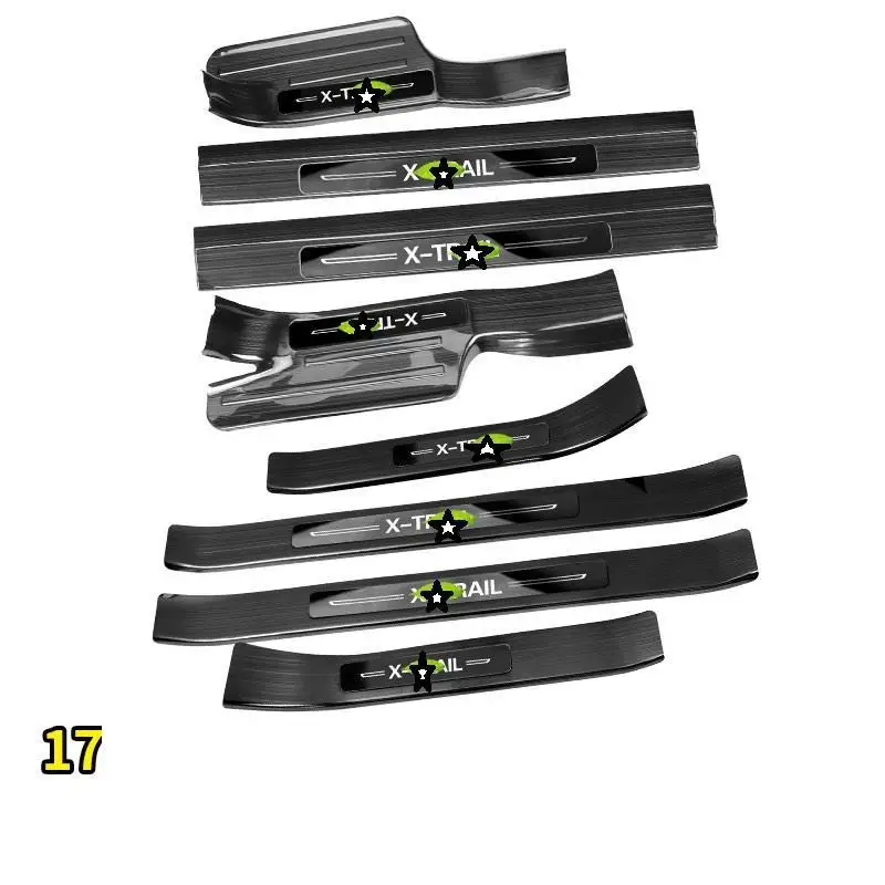 Задние панели ножная педаль внешний хромированный декоративная