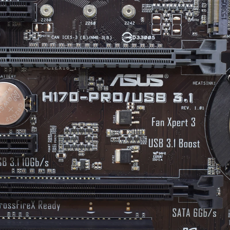 asus h170 prousb3 1 intel h170 ddr4 64gb lga 1151 i7 i5 i3 cpus m 2 usb3 1 atx dvi hdmi pci e 3 0 original desktop motherboard free global shipping