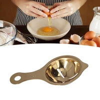 stainless steel egg separator divider egg white yolk filter baking tools for kitchen use