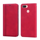 Чехол-книжка для Xiaomi Redmi 6, Redmi 4, x, 6 Pro, Redmi 4, x, Redmi 4X, Redmi 6, 6A, кожаный