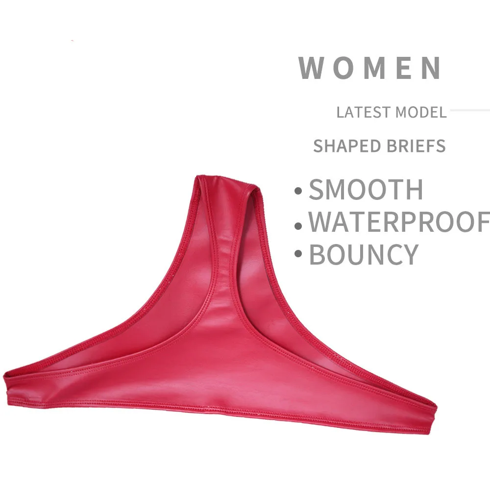 Стринги женские искусственная кожа с низкой талией | Женская одежда