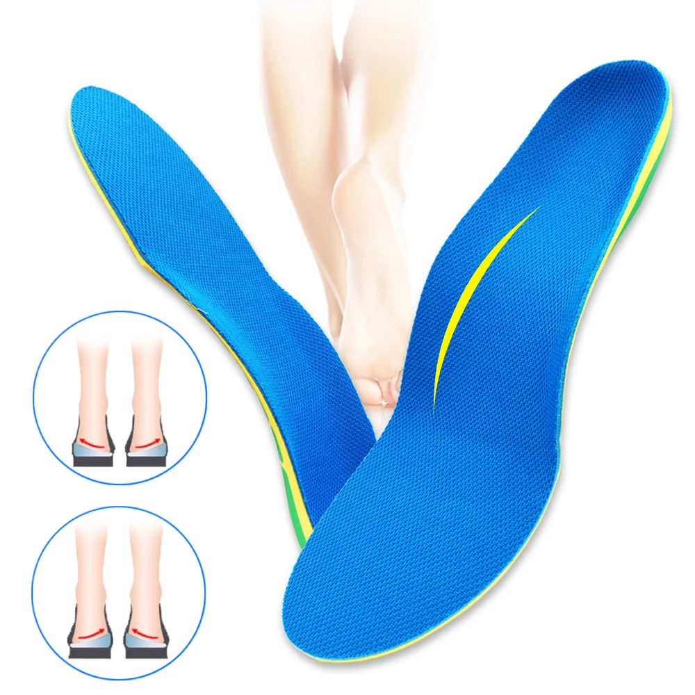 EVA Унисекс Премиум кожа insole стелька для плоской обувь стельки высокий супинатор ортопедический коврик для коррекции Ноги быка