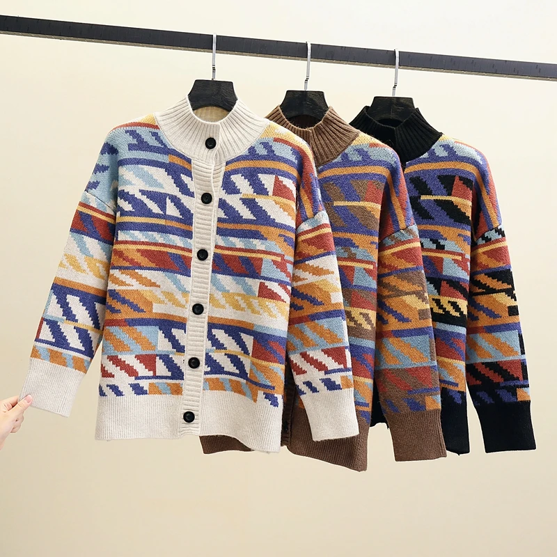 Трикотажный кардиган в полоску с круглым воротником 3 комнаты 5 сортов № 1 21238 [1662]